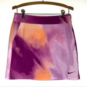 Nike Golf Tour Performance Dri-fit Tie Dye Skirt
